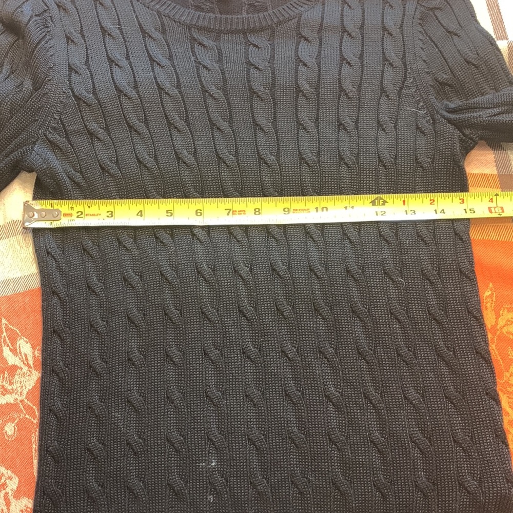 Lauren by Ralph’s Lauren cable knit sweater ASO Kate Middleton - Picture 7 of 7